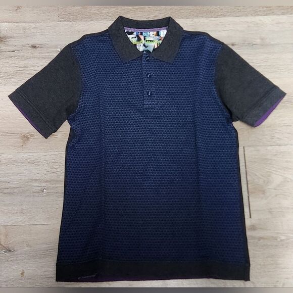 Robert Graham Collared Polo, 100% Cotton, Men's Size S - Picture 1 of 4
